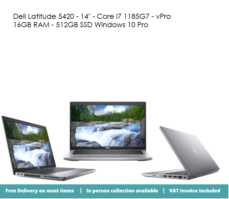 DELL LATITUDE 5420 I7-1185G7 16GB 512GB Windows 10 Pro | Silicon Alley
