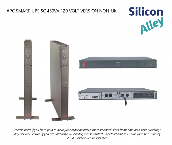 APC SMART-UPS SC 450VA 120 VOLT VERSION NON-UK