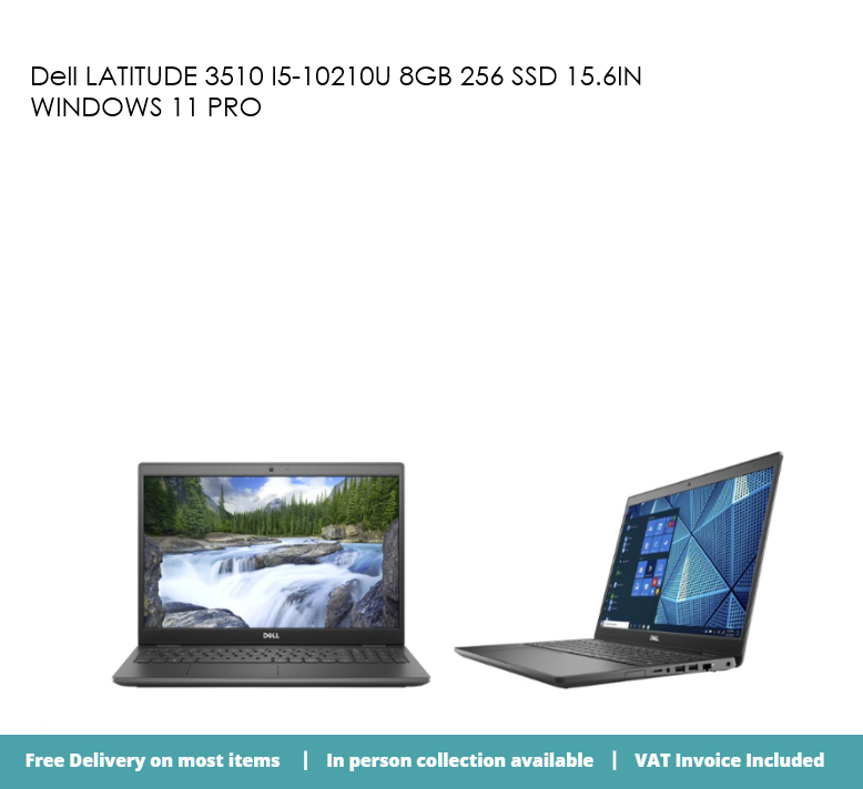 Dell LATITUDE 3510 I5-10210U 8GB 256  WINDOWS 11PRO | Silicon Alley