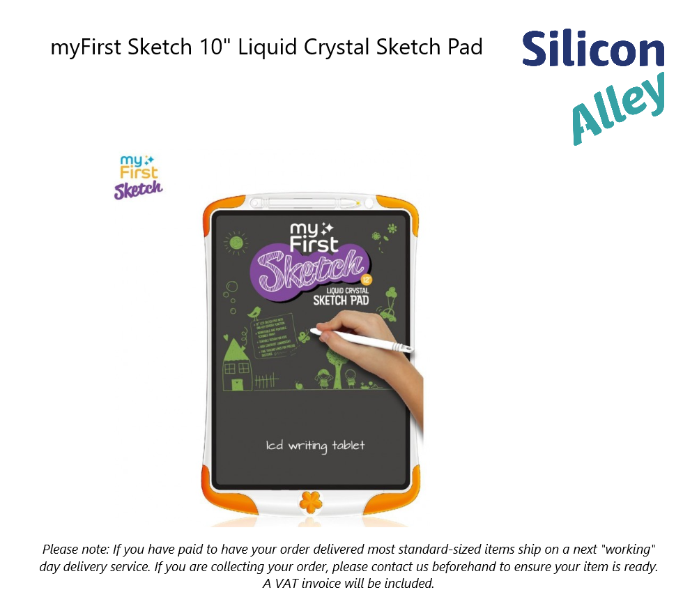 myFirst Sketch Book 10 Liquid Crystal Sketch Pad with Instant