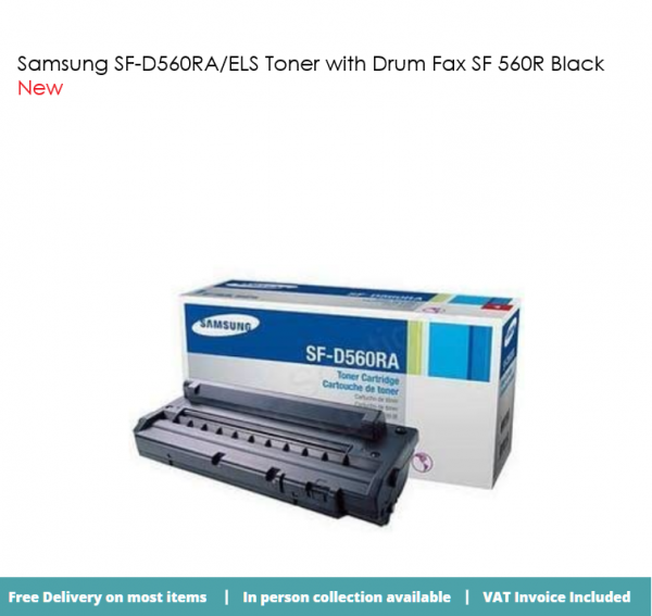 SAMSUNG SF-560 SERIES TONER