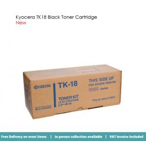 Kyocera TK18 Black Toner Cartridge