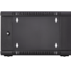 V7 6U RACK WALL MOUNT ENCLOSURE LOCKING GLASS DOOR 450MM - Image 3