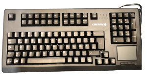 Cherry Keyboard TouchBoard G80-11900 USB QWERTZ German Black G80-11900LUMDE-2