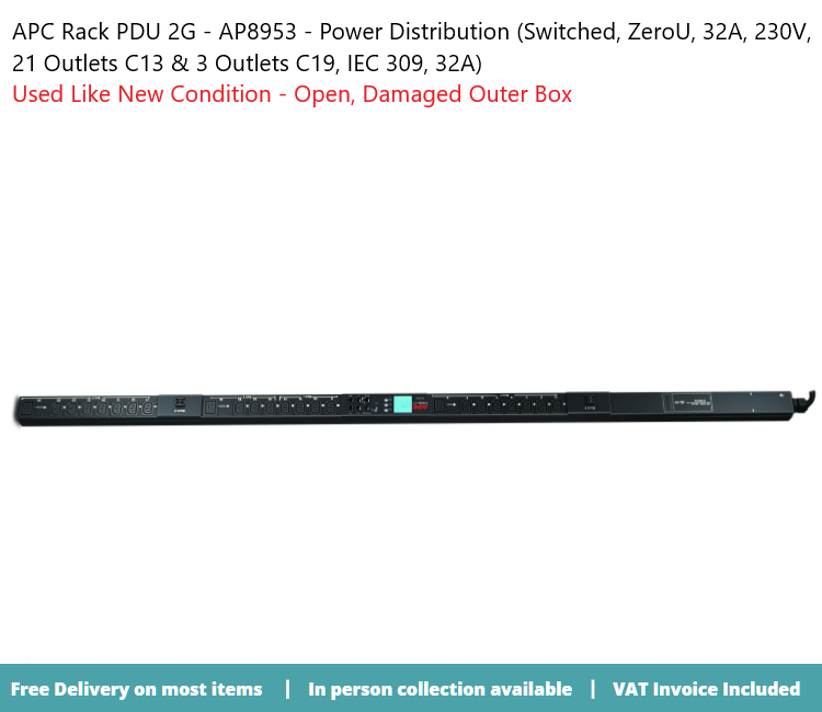 APC Rack PDU Switched 2U 32A 230V, (16) C13, Cavo 3 Metri, IEC309, Controllo Remoto