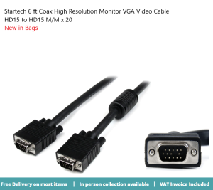 STARTECH  6FT. COAX SVGA MONITOR CABLE x20