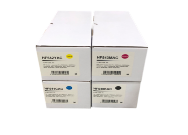 Toner HP Compatible Fits CF540A CF541A CF542A CF543A 203A M254DN ...