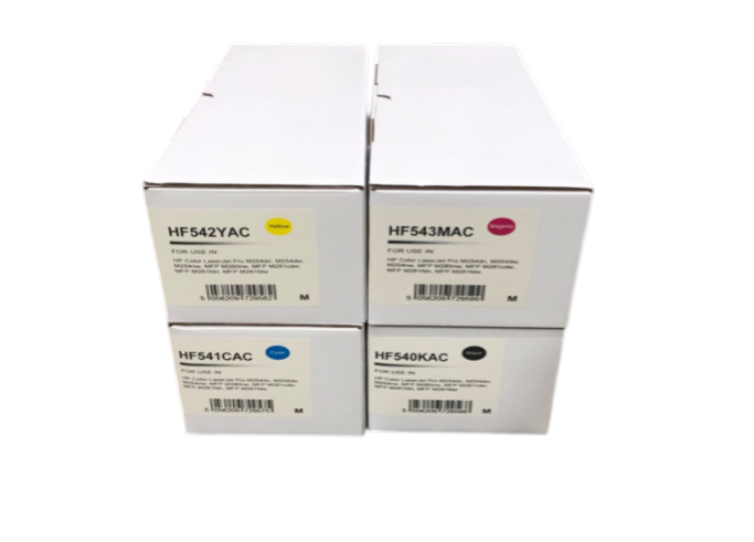 Toner HP Compatible Fits CF540A CF541A CF542A CF543A 203A M254DN