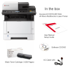 Kyocera ECOSYS M2135dn A4 Mono Multifunction Laser Printer - Image 3