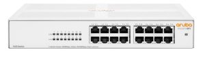 HPE Networking Instant On 1430 16G Switch- unmanaged - 16 x 10/100/1000 - desktop, rack-mountable, wall-mountable - BTO