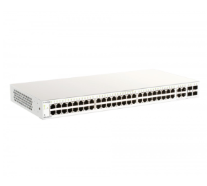 D-Link DBS-2000 52 Port Ethernet Switch - 2 Layer Supported - 4 SFP Slots - Optical Fiber,