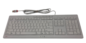 CHERRY STREAM Keyboard USB English (US) White Grey JK-8500EU-0