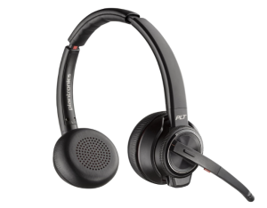 Headset Poly Savi 8220 USB Type A Wireless Boom Microphone Black 8D3F2AA#ABB