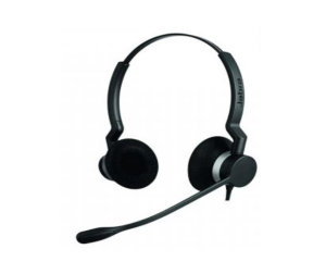 Headset Jabra BIZ 2300 QD Duo on ear wired with Jabra LINK
