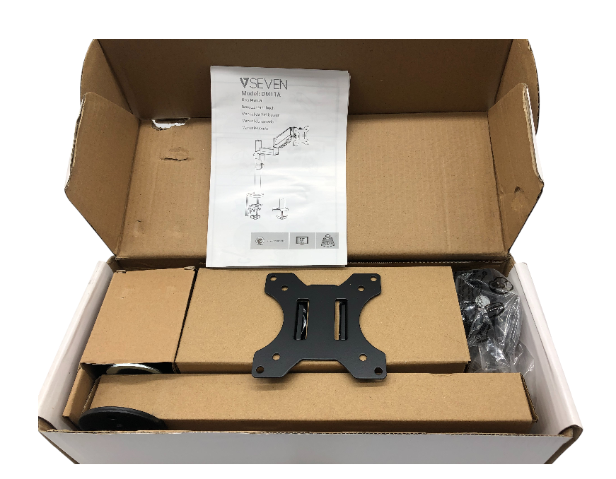 V7 – MOUNTS Flat Screen Desk Flat Screen MountDM1TA-1E - Image 3