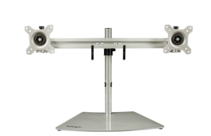 Dual Monitor Stand StarTech  2x 24" VESA Mount Silver ARMDUOSS