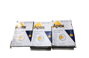 Laminating Pouches A3 2x125 Mic Fellowes Apex  100 Sheets x3 Boxes