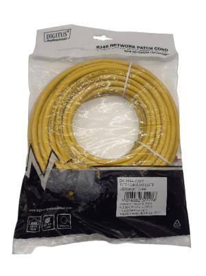 RJ45 CAT 6 S-FTP patch Cable Digitus Pro 10m Yellow DK-1644-100/Y