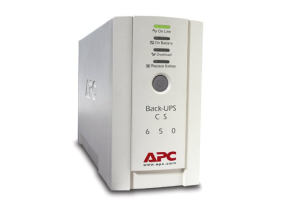 Back-UPS APC CS 650 - AC 230V 400 Watt 650 VA - RS-232, USB - output connectors: 4 - beige