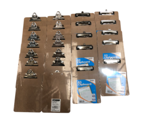 Rapesco Tiger A5 Hardboard Wooden Clipboards 1402 302135  x24