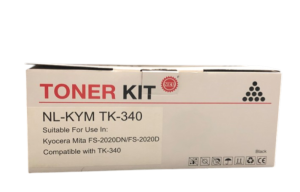 Toner Compatible Fits Kyocera TK340 TK-340 Black  Cartridge FS2020