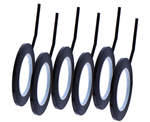 Gridding Tape 5 Star Office Magnetic 10mmx5m Black 464378 6 Rolls