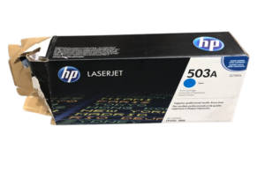 HP 503A Cyan Toner Cartridge - (Q7581A)