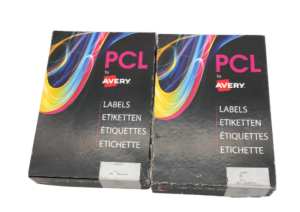 PCL By Avery Labels White Permanent 92x67mm 8 per Sheet x 2 Boxes