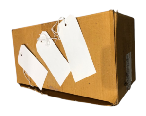 Strung Tags 1000 White 60 x 120mm Eyelets Luggage Swing price Tickets Craft