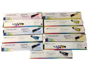 Compatible Fits Oki C3520MFP MC350 Black Magenta Yellow Toner