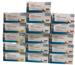 Reman Fits C9700A Black, C9701A  Cyan C9702A Yellow, C9703A Magenta 121A 4 Sets
