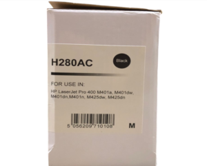 Compatible with fits HP CF280A Std Yield Toner 80A Pro 400 M401a