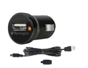 Kensington Car Charger for Mini and Micro USB Devices x15 K38062EU