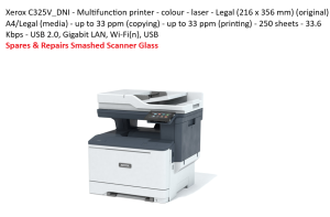 Xerox SPARES & REPAIRS Colour Multifunction Printer USB LAN WLAN
