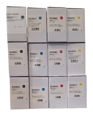 Toner Compatible Fits Brother TN326 Black Cyan Magenta Yellow 3 Sets