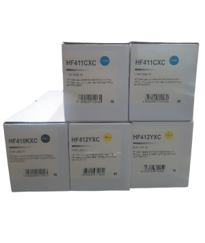 Toner Compatible With Fits HP CF410X/CF411X/CF412X M452 M477 Black Cyan Yellow