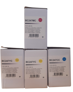 Toner Fits For Brother TN247 Cyan Yellow  Magenta HL-L3210 L3230