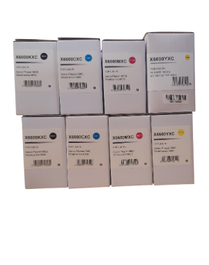 Toner Compatible Fits Xerox Phaser 6600 Workcentre 6605 Black Cyan Magenta Yellow
