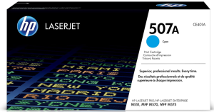 Toner HP CE401A 507A Cyan 6K Laserjet Enterprise M551 500 MFP M575