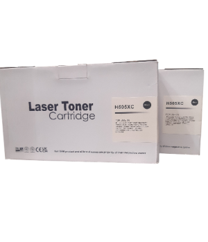 Toner Compatible Fits HP CE505X 05X 6.5K Hi-Cap Black x2 P2050