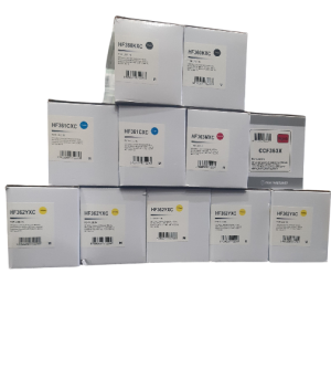 Toner Compatible Fits HP CF360X Black CF361X Cyan CF362X Yellow CF363X Magenta  M552 M553 M553