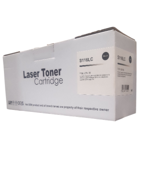 Toner Compatible Fits Samsung MLTD116L/ELS Black High Capacity Toner