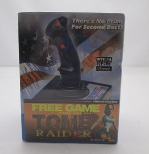 1996 Micro Prose Thrustmaster TOP GUN Joystick FREE TOMB RAIDER- New & Boxed