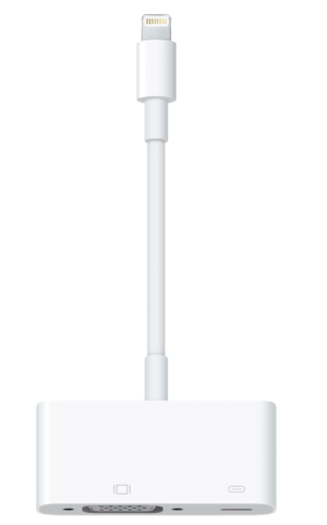 Apple Lightning to VGA Video Adapter MD825ZM/A