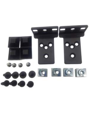 Bracket APC Pair Of 1U Heavy Duty Rack Mounting Ears Brackets With Screws & Feet