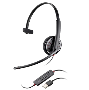 Headset Poly Blackwire C310-M Desktop PC  Wired With Mic USB 85618-01