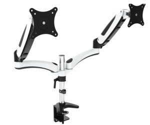 Display Monitor Arm Amer Hydra2 Dual Monitor Clamp and Arm