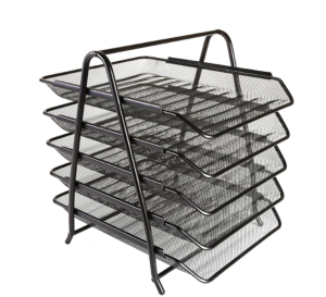 OSCO Wire 5 Tier Paper Tray x2