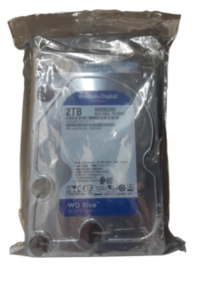 Hard Drive WD 2TB Blue 64MB 3.5IN SATA 6GB/S 5400RPM HDD WD20EZRZ